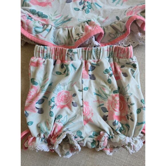 Makena Lane Floral Tunic Lounge Set - Picture 2 of 8